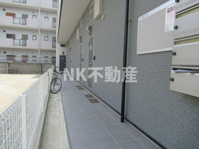 【エントランス】 | フェリーチェ鶴見（放出賃貸） | 敷地内です