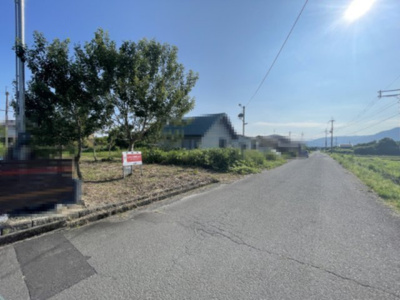 【前面道路含む現地写真】 | 高島市今津町北仰字町田217-23　土地