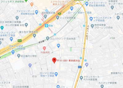 【地図】 | レジデンス初台