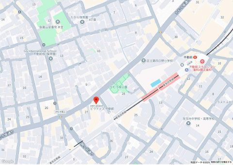 印刷産業ビルの地図