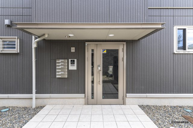 グランディールやまとのエントランス|オートロック