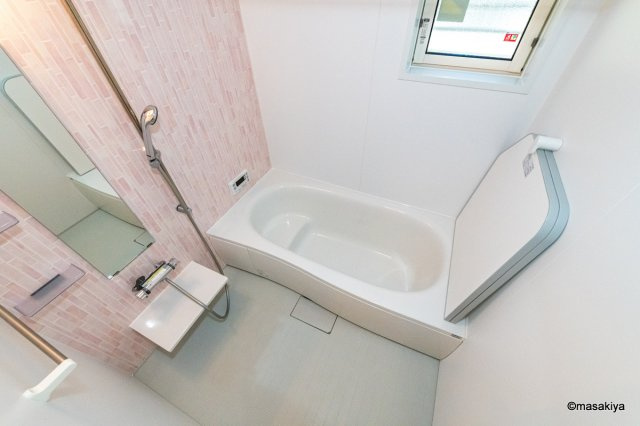 グランディールやまとの浴室|お風呂　追い焚き・浴室乾燥機付きです。