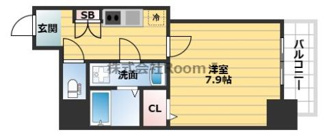 【間取り】 | エグゼ堺筋本町
