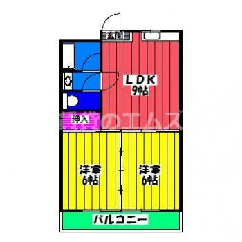 【間取り】 | ビュークレスト折立 | ビュークレスト折立の間取り