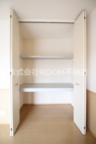 ヴィラ・モナリエールC棟の収納|収納のためのスペースです
