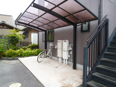 【その他共用部分】 | グランディールB | 自転車置き場