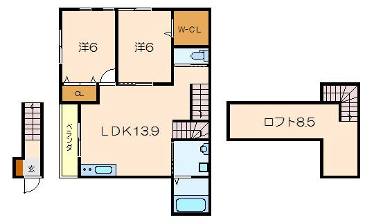 【間取り】 | イル・デ・パン