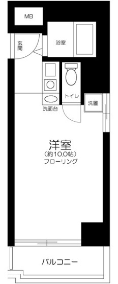 【間取り】 | 陽輪台西新宿