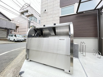 【その他共用部分】 | プランタン中山 | 敷地内ごみ置き場でごみ出しもらくらく～♪忙しい社会人さんや主婦さんにもうってつけ！
