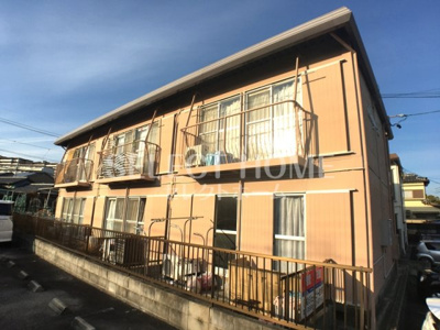 【外観】 | コーポ三陽B棟 | 外はこのようになっています