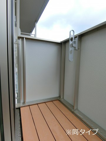 プレシャスのバルコニー|同間取りイメージ写真