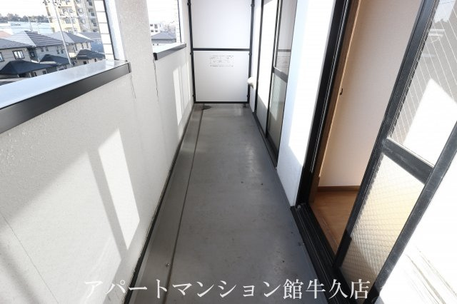 ハーヴェスト21のバルコニー