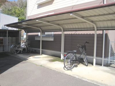 【その他共用部分】 | プレジールタケヤA | 駐輪場