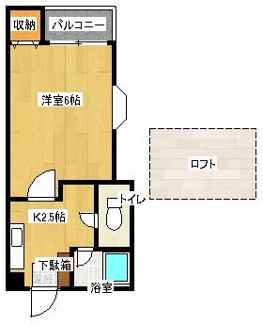 【間取り】 | ラッフルⅡ