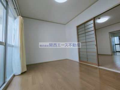 【洋室】 | ヴィラ西村｜ペットＯＫの格安２ＤＫ☆初期費用も格安です│
