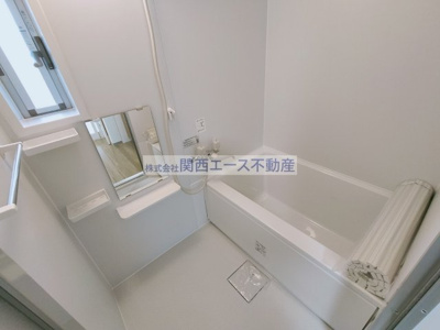 【浴室】 | ヴィラ西村｜ペットＯＫの格安２ＤＫ☆初期費用も格安です│