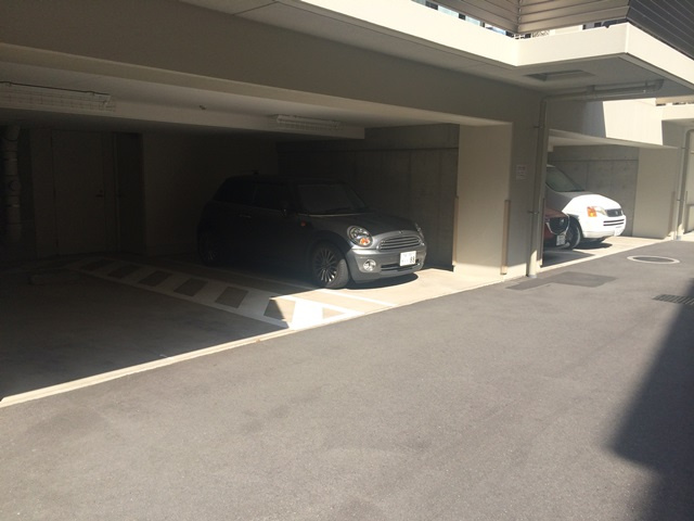 プライマル大井仙台坂の駐車場