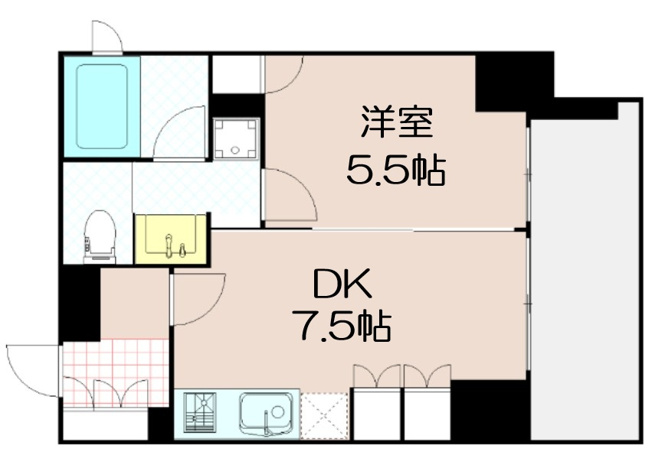 【間取り】 | リーガル新福島