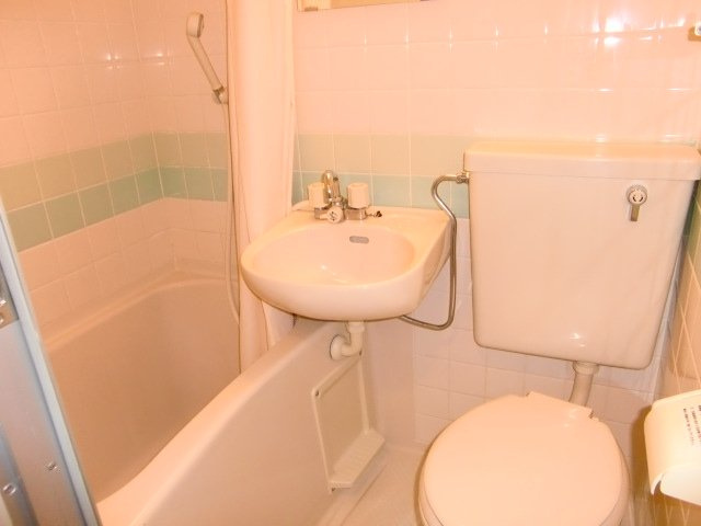 メゾンルミネの浴室|反転の場合もあります。