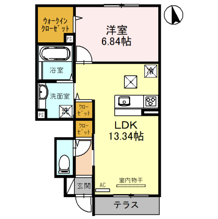 アルコバレーノの間取り