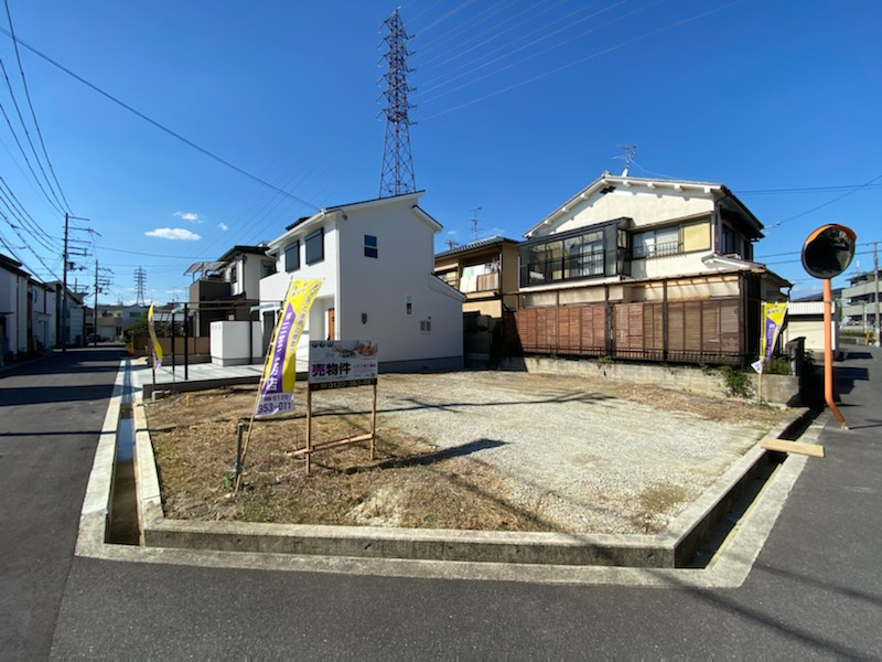 グラッド・タウン私部６丁目の前面道路含む現地写真|■日当たり、通風も良いですよ♪♪