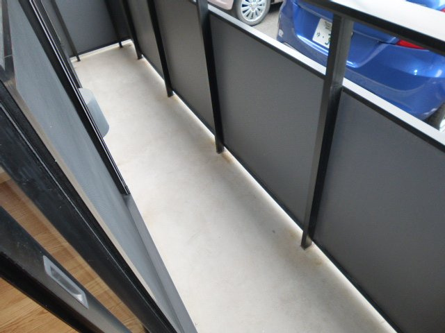 ビバリースクエアＡのバルコニー