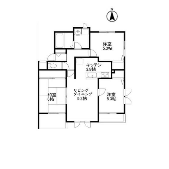ハイランドグリーン池尻A棟の間取り