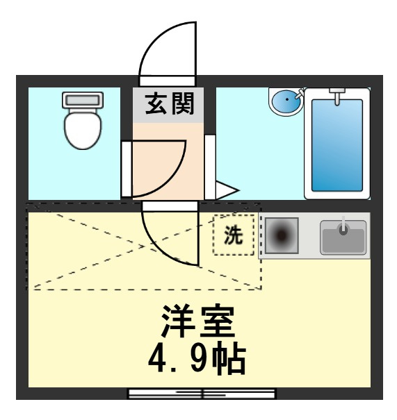 ノーザンロード新小岩の間取り