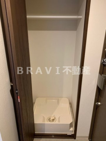 エグゼ堺筋本町　BRAVI不動産の設備|【エグゼ堺筋本町】洗濯機置き場