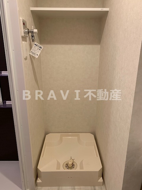 エグゼ堺筋本町　BRAVI不動産の設備|【エグゼ堺筋本町】洗濯機置き場