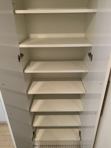 アフィット天満橋の収納