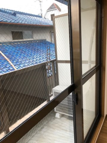サウスビュウハイツのバルコニー