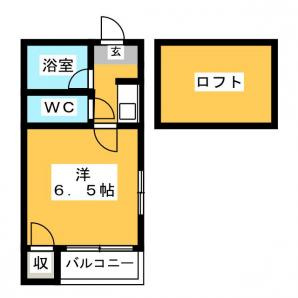 【間取り】 | マキシム博多駅前Ⅰ