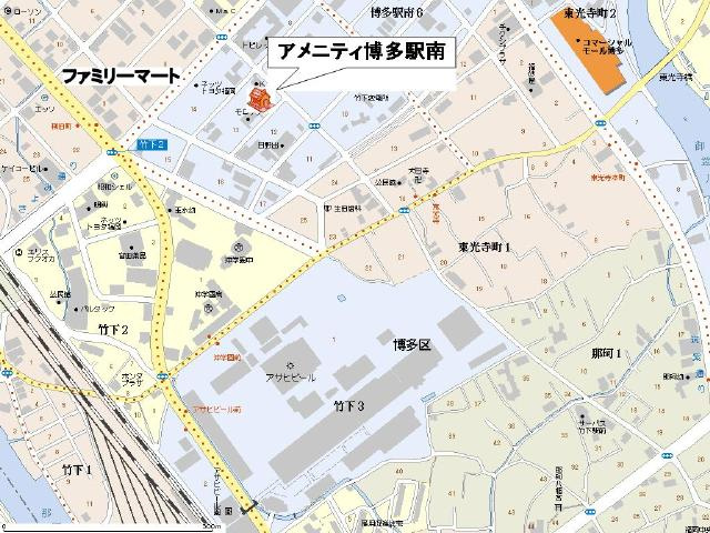 【区画図】 | アメニティ博多駅南