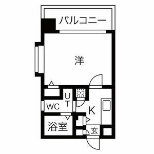 【間取り】 | ピュアドームラシュールイン博多
