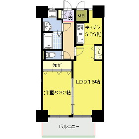 【間取り】 | ユーコウビル駅南