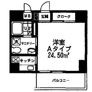 【間取り】 | ＢｌｕｅＳｅａマンション