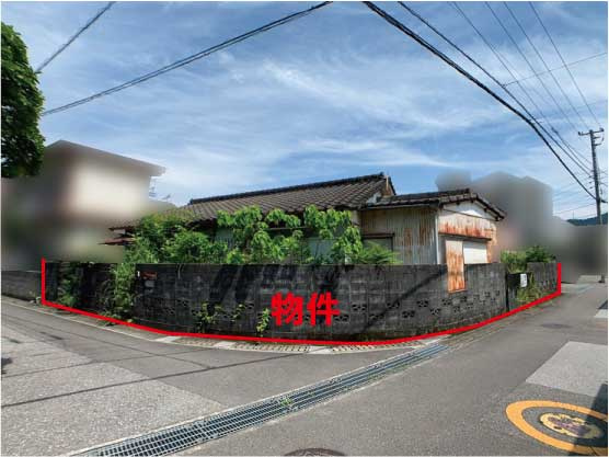 高知市 北高見町 売土地の外観