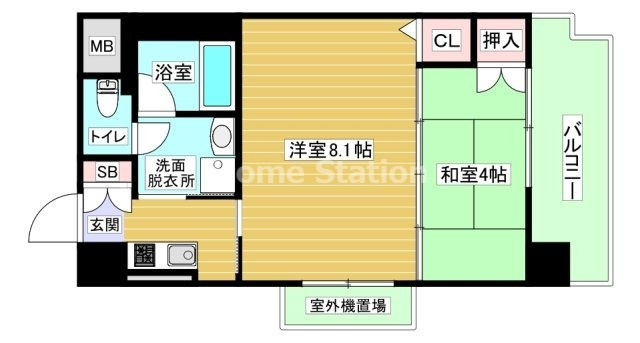 【間取り】 | KHKコート西野田