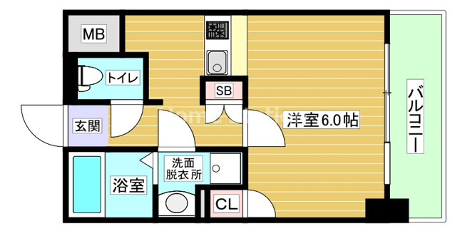 【間取り】 | レジデンス福島