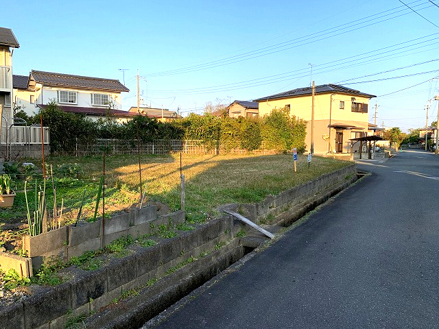 高島市鴨55坪土地の外観