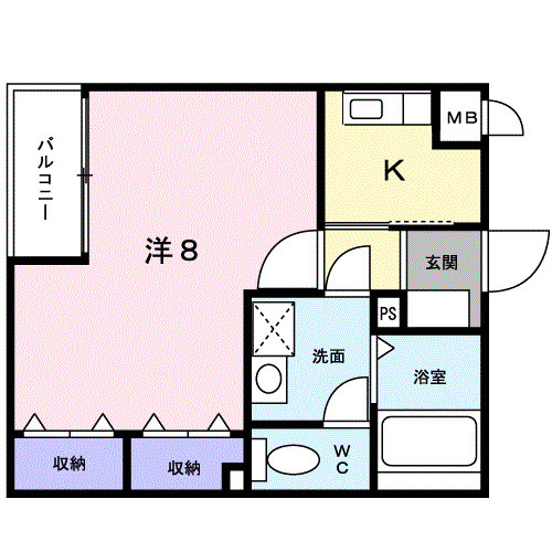 ブリックメゾン金剛の間取り