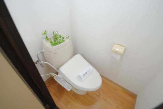 タウニ国分B棟のトイレ|清潔感のあるトイレです