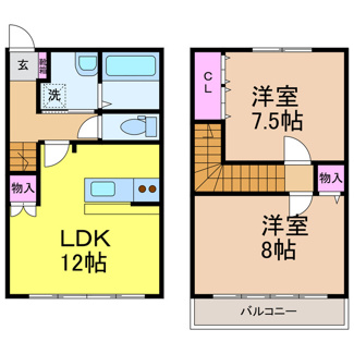 【間取り】 | エントピアつばさ・