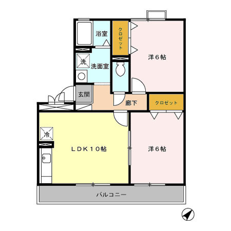 【間取り】 | ヴェルドミール | 『ヴェルドミール 』