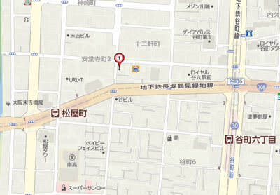【地図】 | セレブコート安堂寺