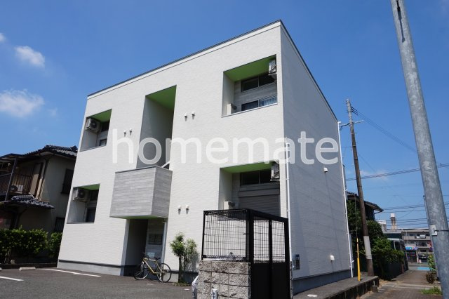 熊本市東区月出６丁目のアパートの外観