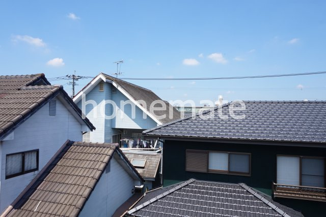 熊本市東区月出６丁目のアパートの展望