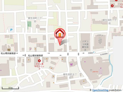 【地図】 | 第100杉フラット