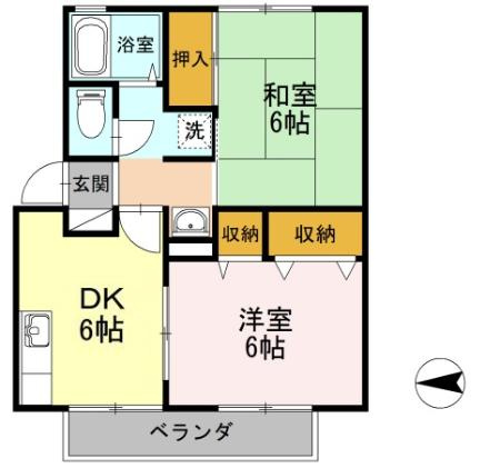 アンフィニＭＡＲＵＥＩの間取り